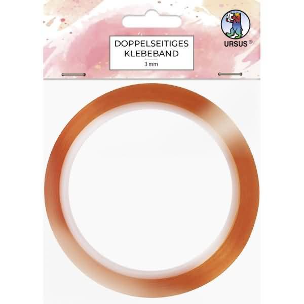 Doppelseitiges Klebeband 3mm transparent