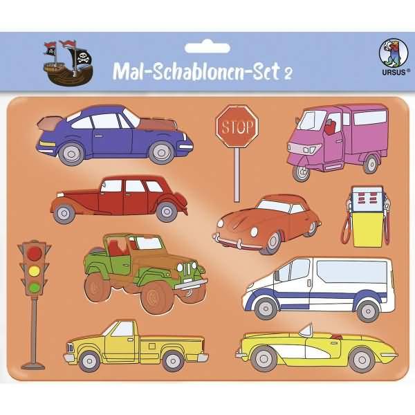Mal-Schablonen 'Set 2'