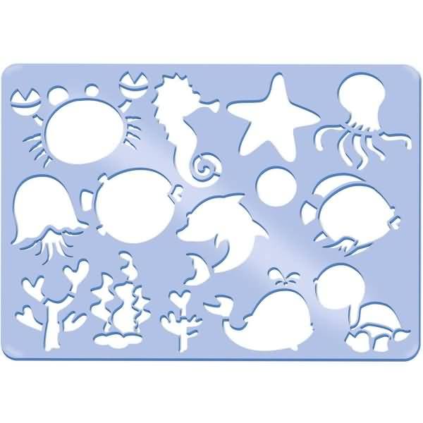 Mal-Schablonen 'Set 3'