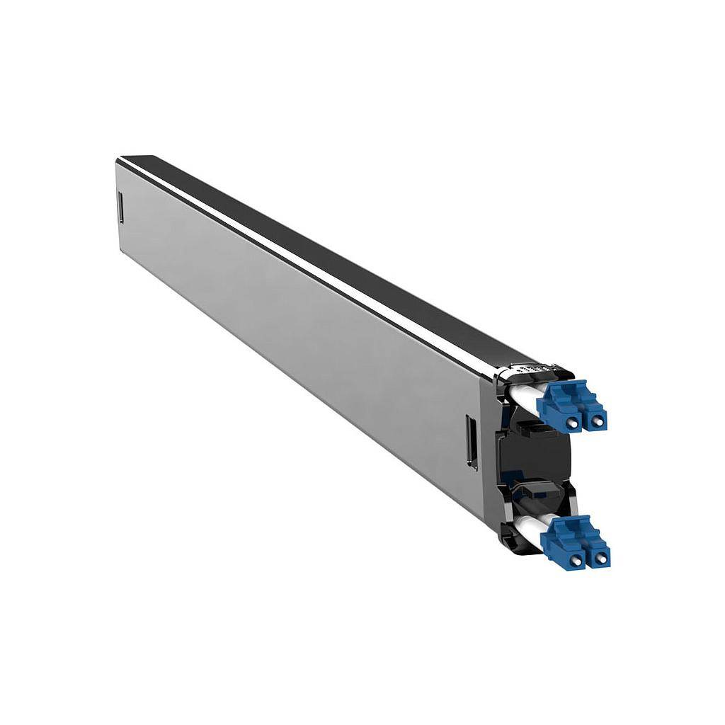 PATCHBOX PLUS+ - Glasfaserkassette - Chrom, Schwarz