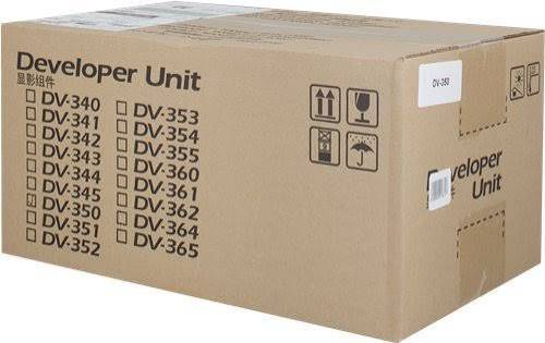 Brauner Karton mit der Beschriftung „Developer Unit