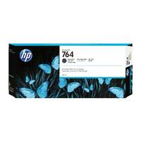 HP 764 Druckerpatronenschachtel mit blauem Schmetterlingsdesign und '764'-Etikett