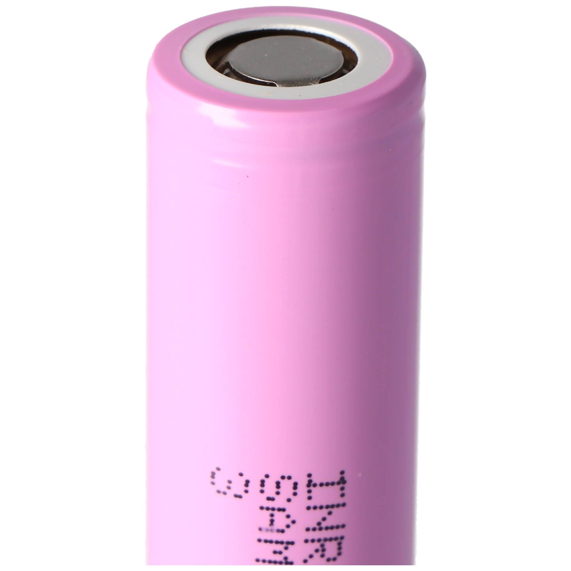 Samsung INR18650-35E 3,6 Volt Akku 3500mAh 18,55x65,25mm flacher Pluspol auswählbar mit oder ohne Lötfahnen ohne Lötfahn