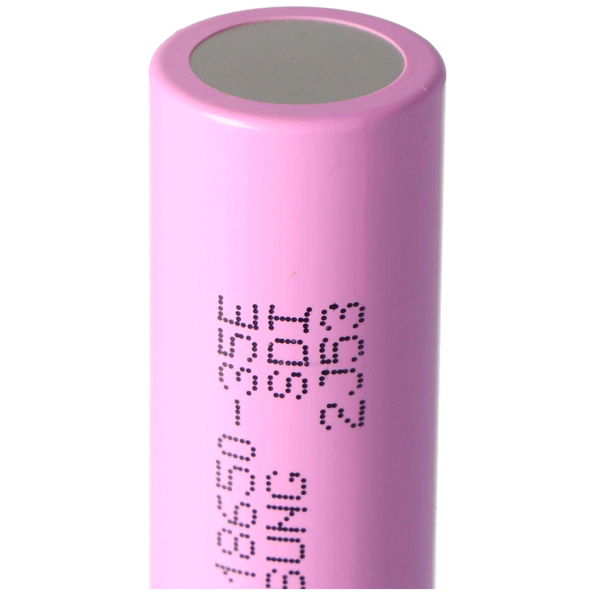 Samsung INR18650-35E 3,6 Volt Akku 3500mAh 18,55x65,25mm flacher Pluspol auswählbar mit oder ohne Lötfahnen ohne Lötfahn