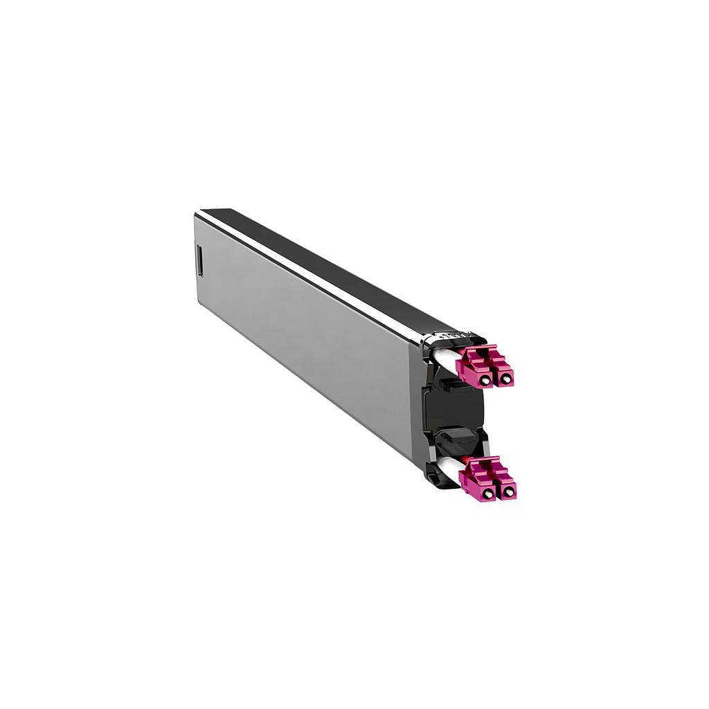 PATCHBOX 365 - Glasfaserkassette - Schwarz, Chrom