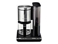 Filterkaffeemaschine BOSCH TKA8633 Styline Schwarz 1100 W 1,25 L 15 Kopper