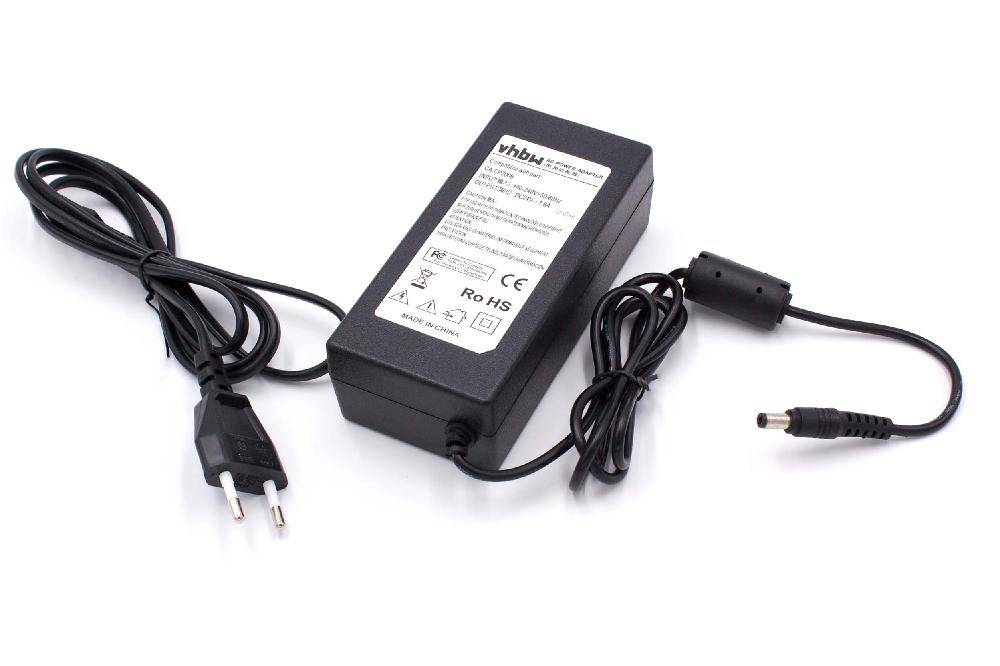 vhbw Netzteil kompatibel mit Canon Selphy CP500, CP510, CP600, CP710, CP720, CP730, CP740, CP750, CP760, CP770, CP780 Drucker - 115 cm