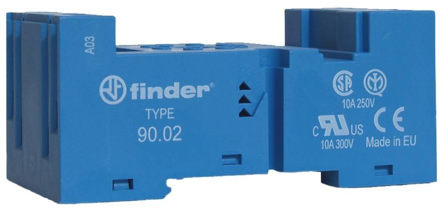 10 Stk. Finder Schraubfassung 90.02