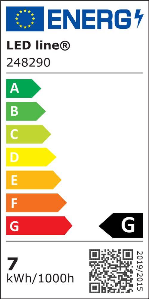 5x 7W Slim LED Einbauleuchte Neutralweiß 550lm 33mm Höhe 230V Ø50mm Einbaustrahler Dimmbar