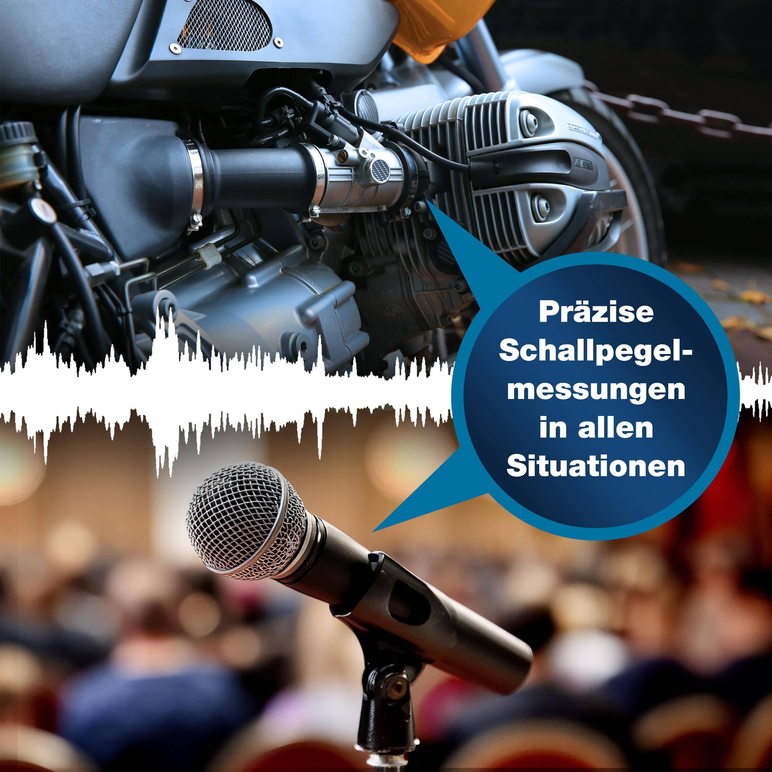 PEAKTECH Schallpegelmessgerät, P 8005, mit Datenlogger