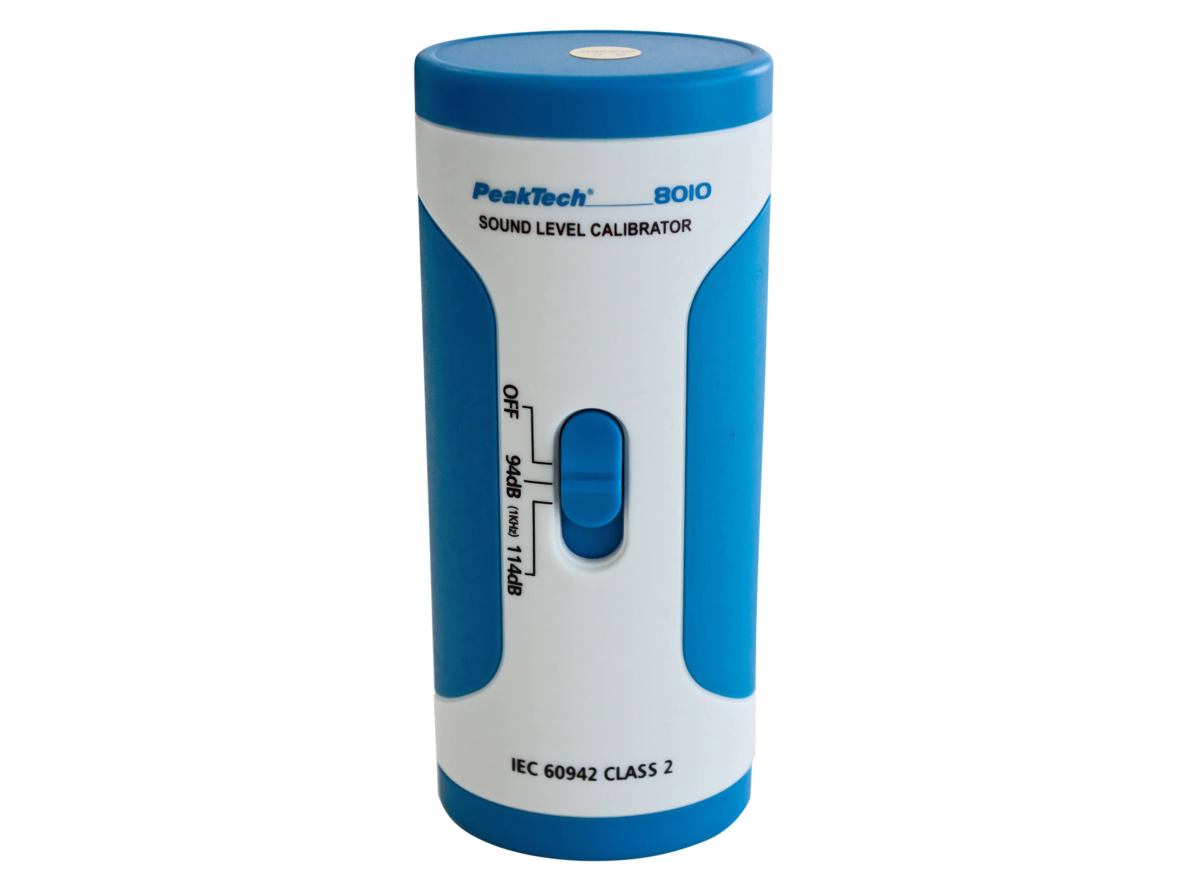 PEAKTECH Schallpegelkalibrator P 8010, 94 dB/114 dB