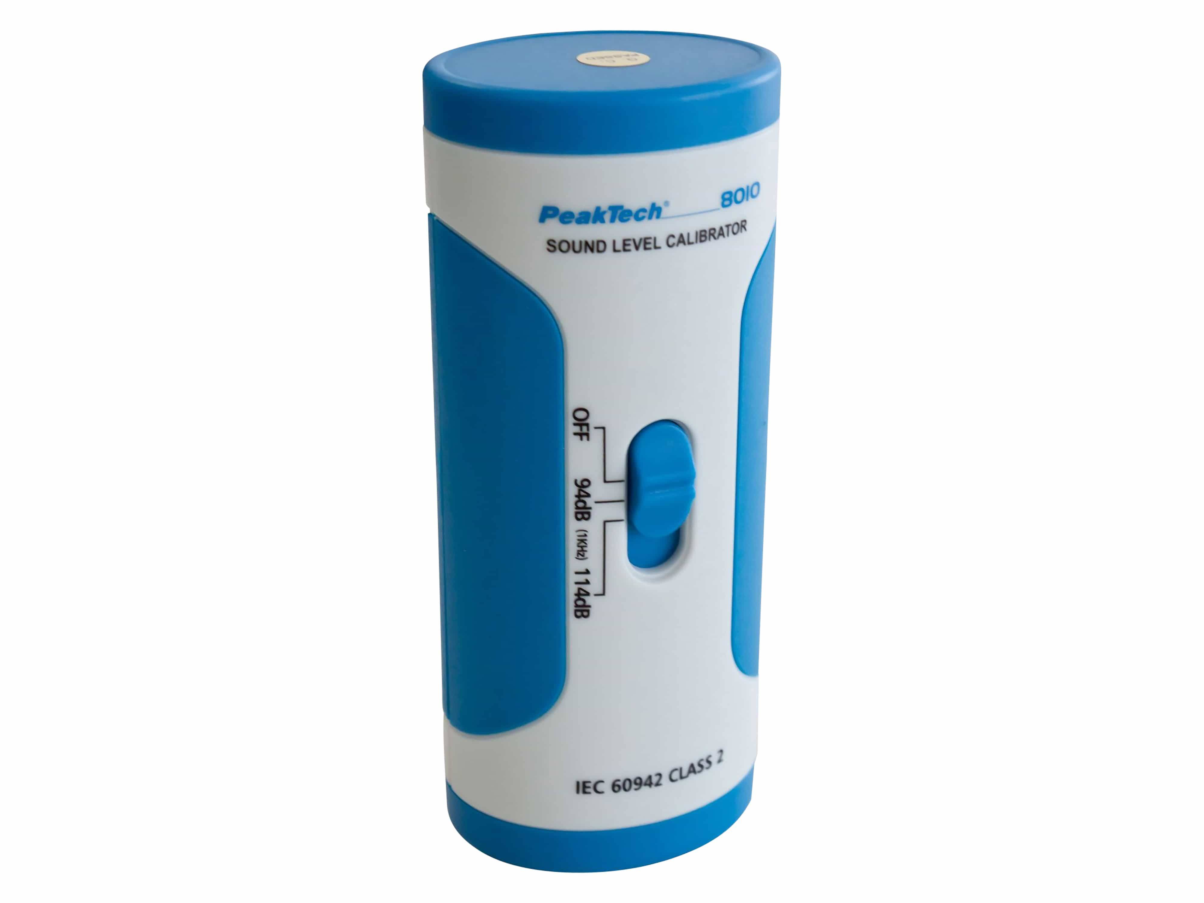 PEAKTECH Schallpegelkalibrator P 8010, 94 dB/114 dB