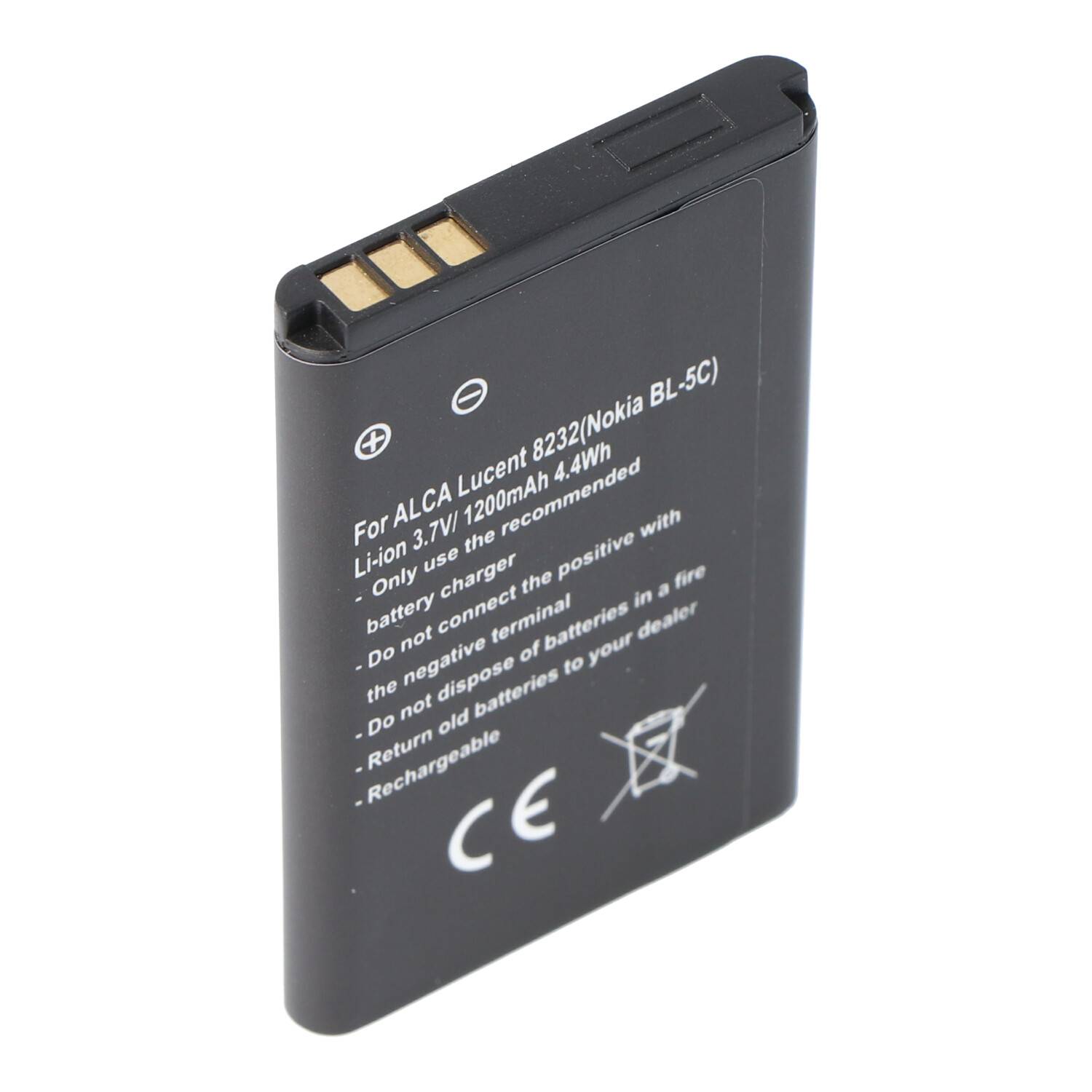 Akku nur passend für den CISCO RTR001F05, ICP6/34/54 Battery Pack 74-121619-01 Li-ion 3.7V 1100mAh 4.1WH