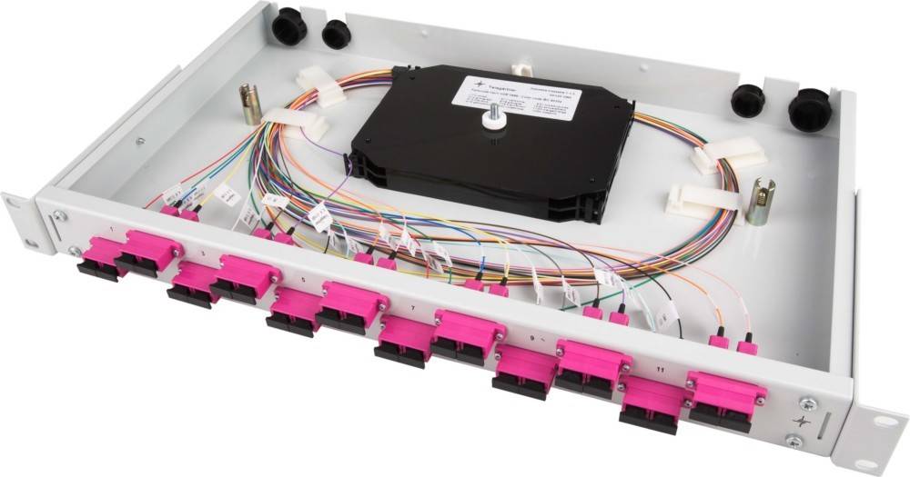 Telegärtner Spleißbox bestückt 100021819