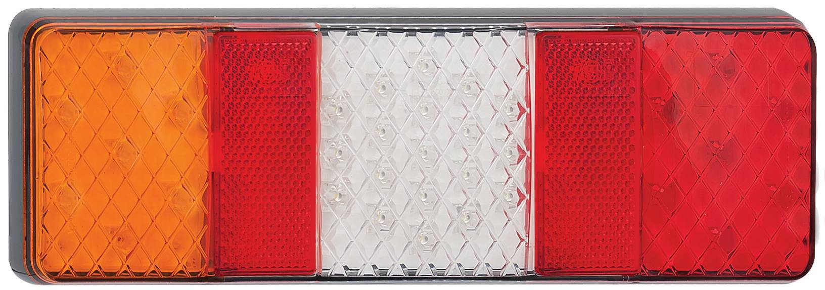 LED Heckleuchte, Brems- u. Schlusslicht, Blinker, Rückfahrleuchte, Rückstrahler, Serie 250