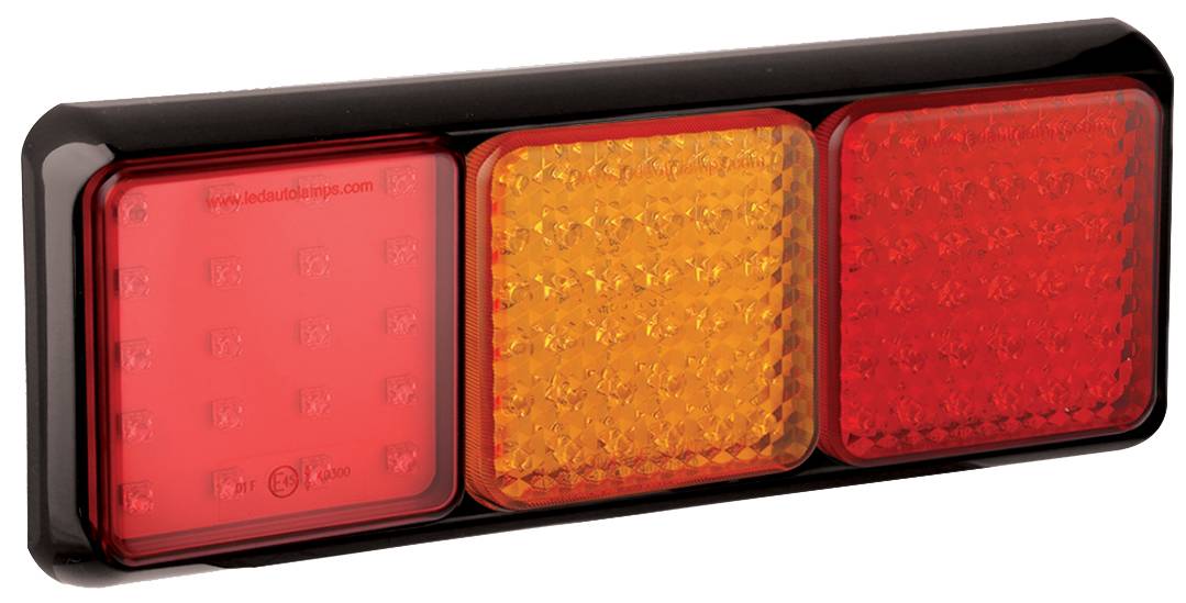 LED Kombinationsleuchte, Bremslicht, Rücklicht, Blinker, Nebelschlussleuchte, Serie 100