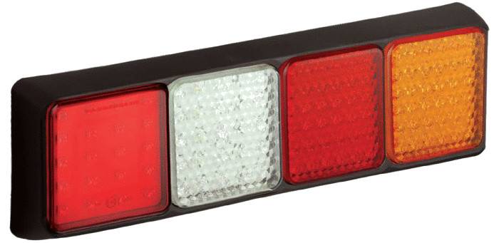 LED Rückleuchte, Brems- u. Schlusslicht, Blinker, Rückfahr- u. Nebelschlussleuchte, Serie 100