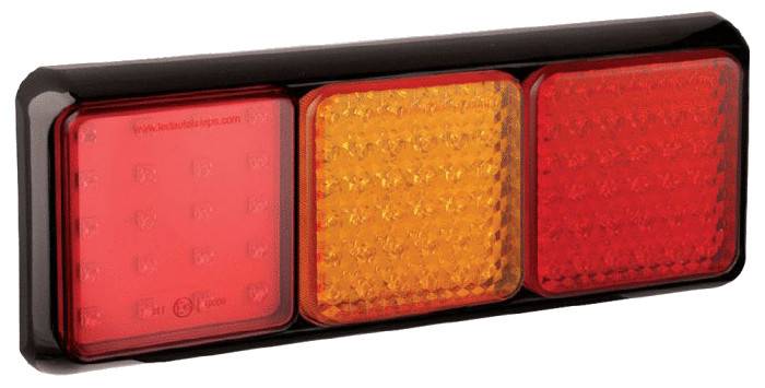 LED Kombinationsleuchte, Bremslicht, Rücklicht, Blinker, Nebelschlussleuchte, Serie 125