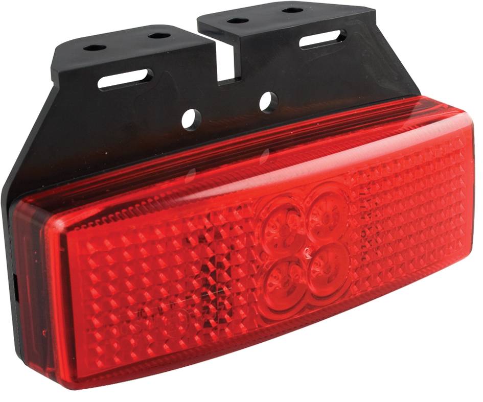 Rear End Outline Marker Lamp w/ BKT, 2 Pin Female Termi l