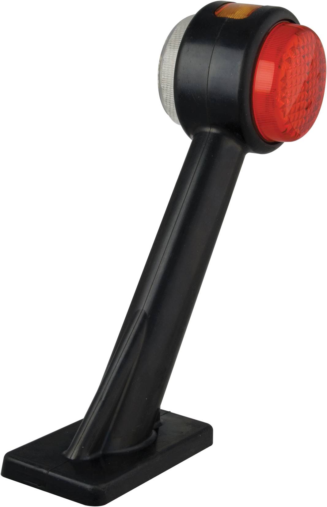 LED Umriss-, Begrenzungs- u. Seitenmarkierungsleuchte, rot/weiß/gelb, links, 12/24 Volt