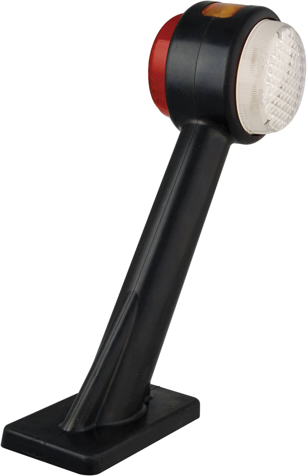 LED Umriss-, Begrenzungs- u. Seitenmarkierungsleuchte, rot/weiß/gelb, rechts, 12/24 Volt