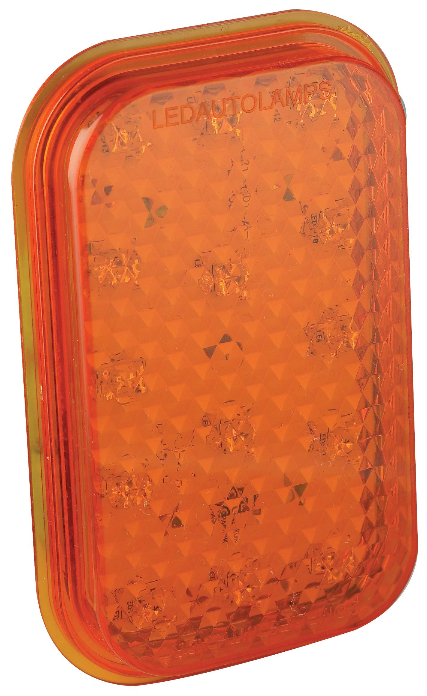 LED Blinkleuchte, Serie 130, 12/24 Volt, 134 mm x 86 mm, 3-PIN-Plug, ECE geprüft