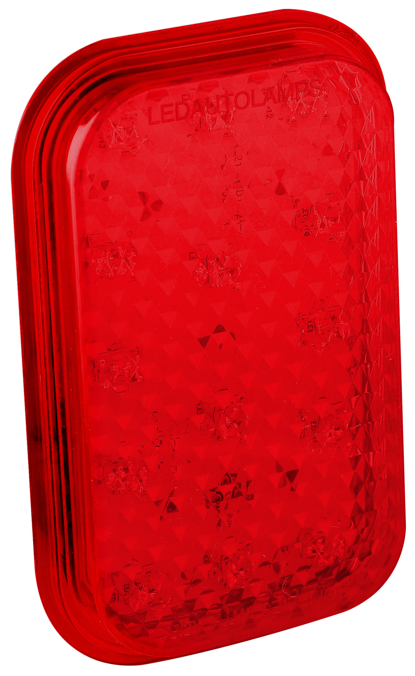 LED Brems- und Schlussleuchte, Serie 130, 12/24 Volt, 134 mm x 86 mm, 3-PIN-Plug, ECE geprüft