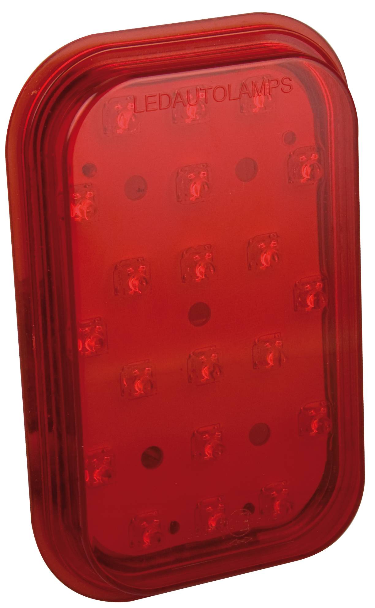 LED Nebelschlussleuchte, Serie 130, 12/24 Volt, 134 mm x 86 mm, 3-PIN-Plug, ECE geprüft