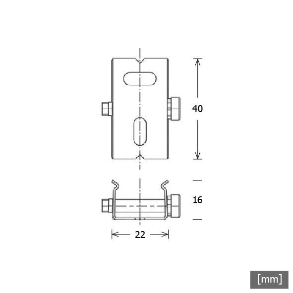 LTS Licht&Leuchten Deckenbügel ST-A S/S-9000-111 si
