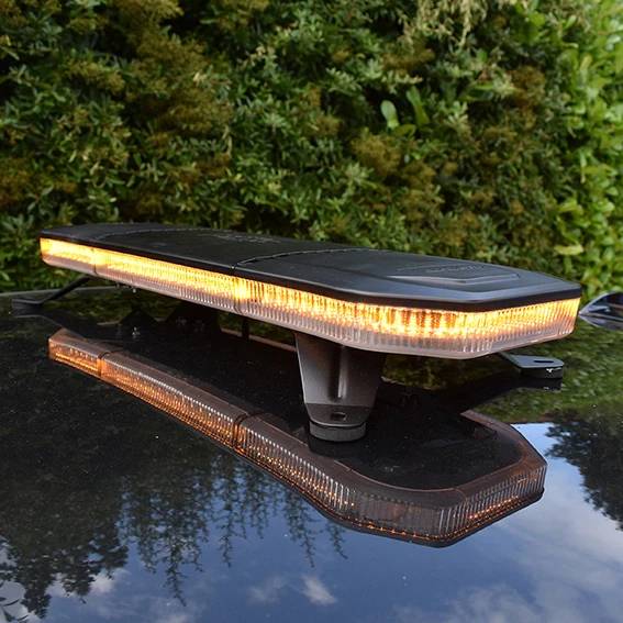 LED Lichtwarnbalken, ECE R65, Serie Europe EQBT, 862 mm, Komplette Bestückung