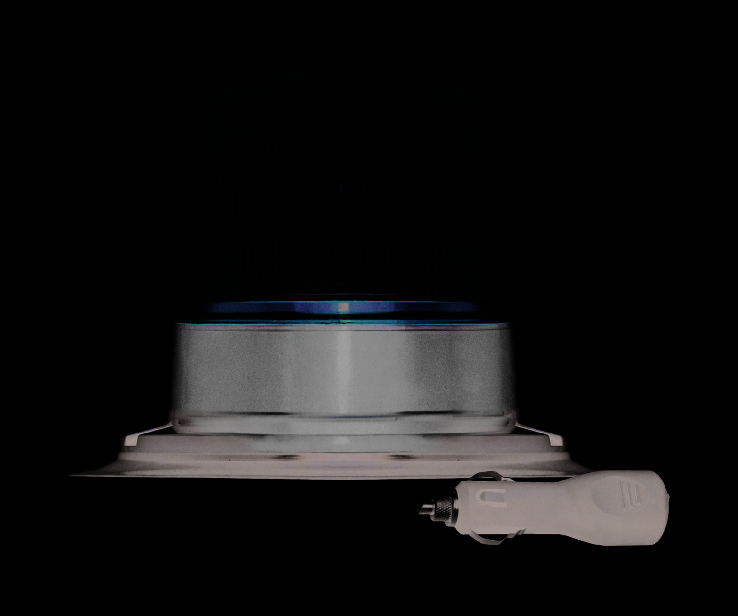 LED Kennleuchte, Magnetmontage, Gelb, Doppel- u. Vierfachblitz, ECE R10