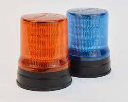 Hänsch MOVIA-SL LED Kennleuchte, Dual Color, Blau/Gelb, Festmontage