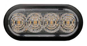 Sputnik Compact, 2 Stück LED Blitzmodule im Set Farbe: blau, Montage: Einbaumodul