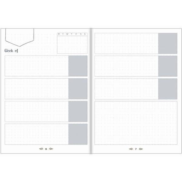 Life Journal Infinite 15x21cm dot-Lineatur Maulwurf