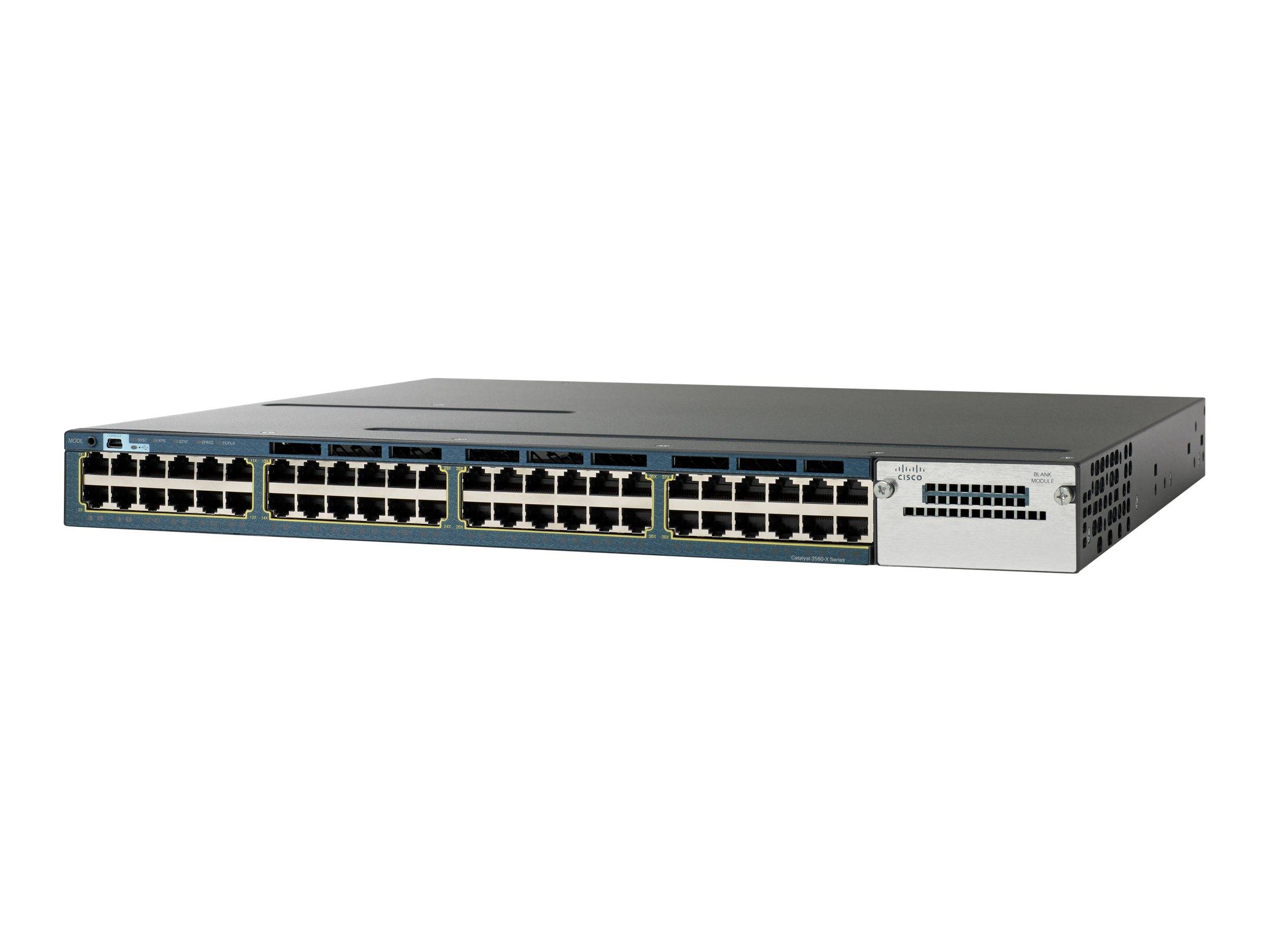 Cisco Catalyst 3560X-48P-S - Switch - managed - 48 x 10/100/1000 (PoE)