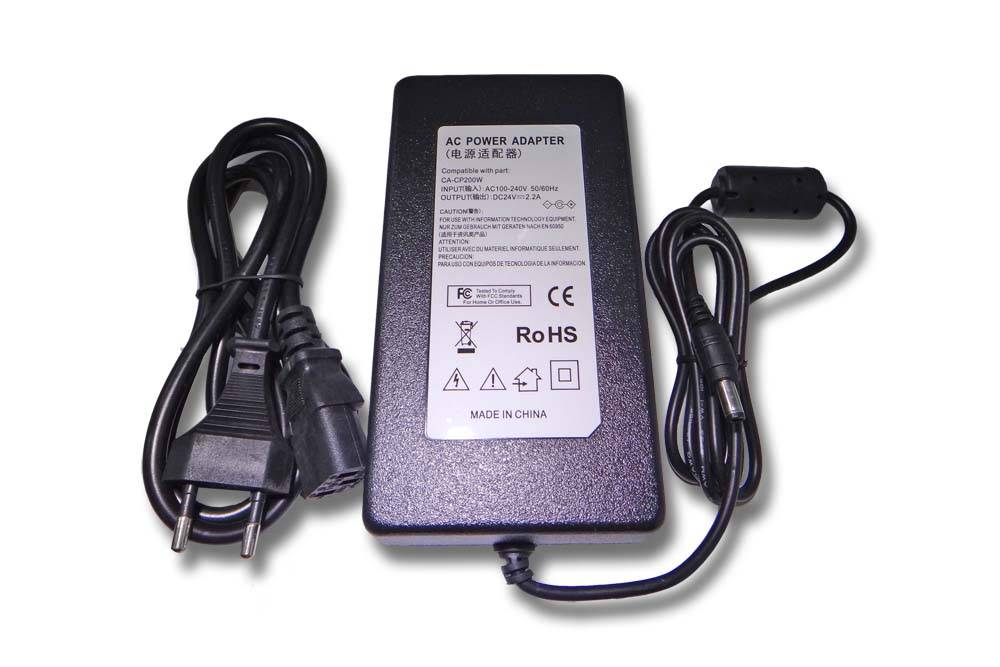 vhbw Netzteil Ersatz für Canon CA-CP200B, CA-CP200W für Drucker - 140 cm