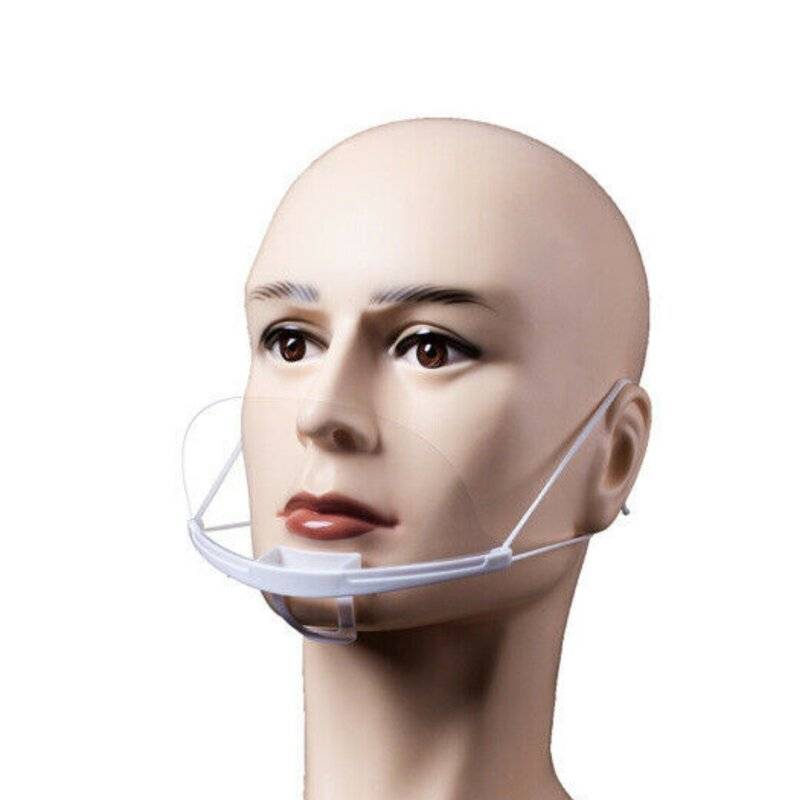 3x Mini Schutzvisier Gesichtsschutz Anti-Fog Gesichtsschutzschild Schutzmaske mit 6x Wechselfolien