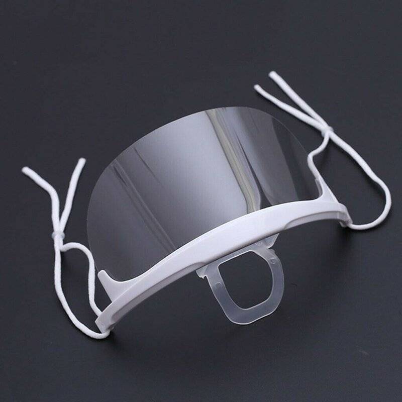 3x Mini Schutzvisier Gesichtsschutz Anti-Fog Gesichtsschutzschild Schutzmaske mit 6x Wechselfolien