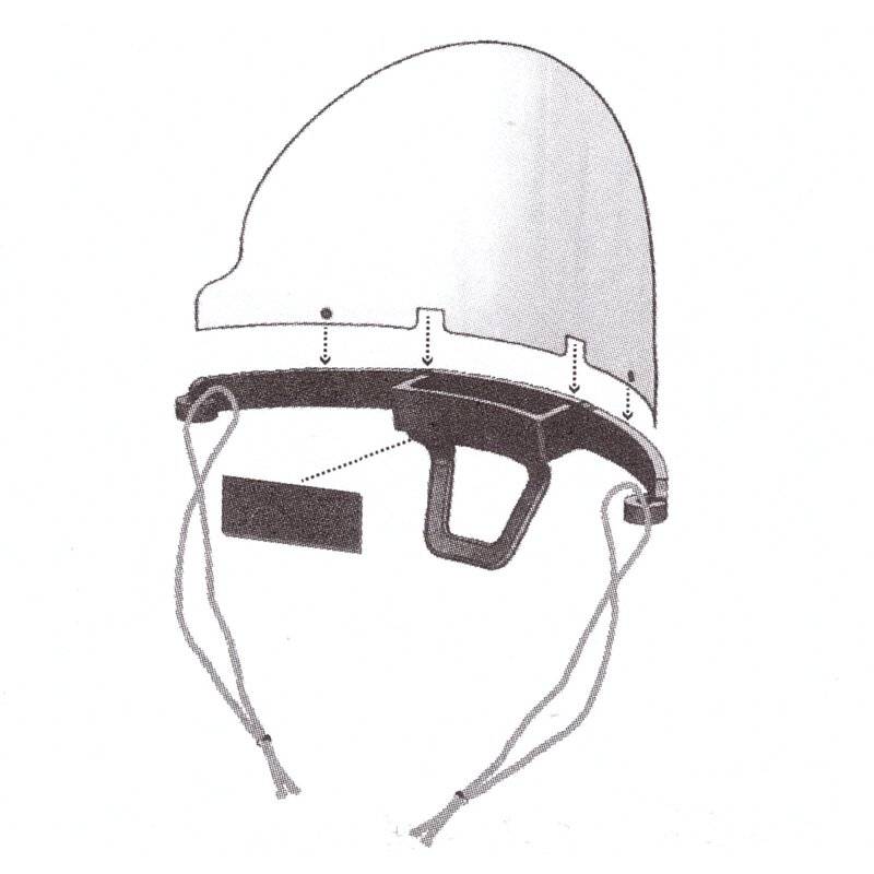 10x Mini Schutzvisier Gesichtsschutz Anti-Fog Gesichtsschutzschild Schutzmaske mit 20x Wechselfolien