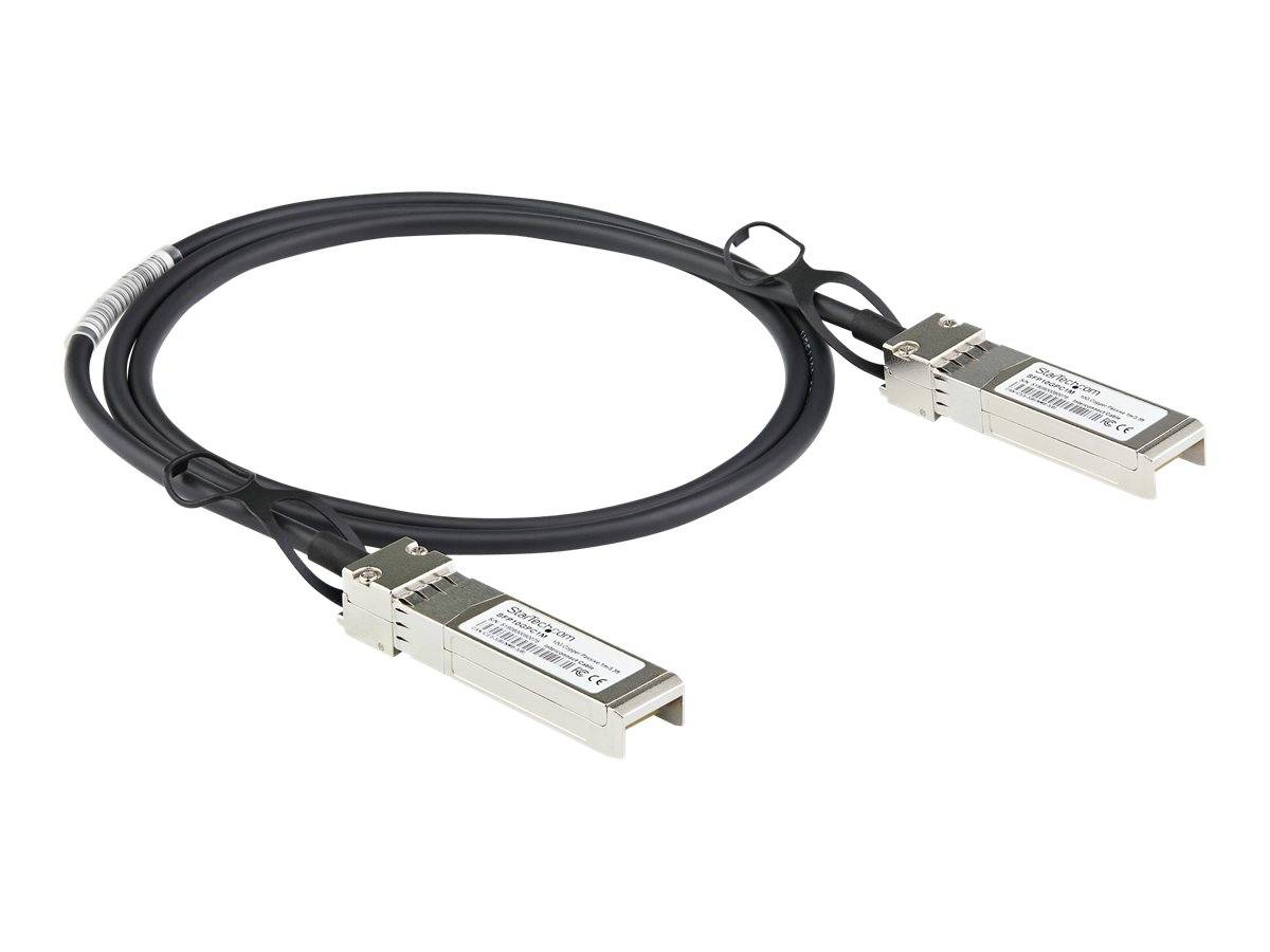 StarTech.com DACSFP10G1M SFP+ Kabel (1m, 10 GbE, Dell EMC DAC-SFP-10G-1M kompatibles SFP+ Kabel, Passives Kupfer DAC Kab