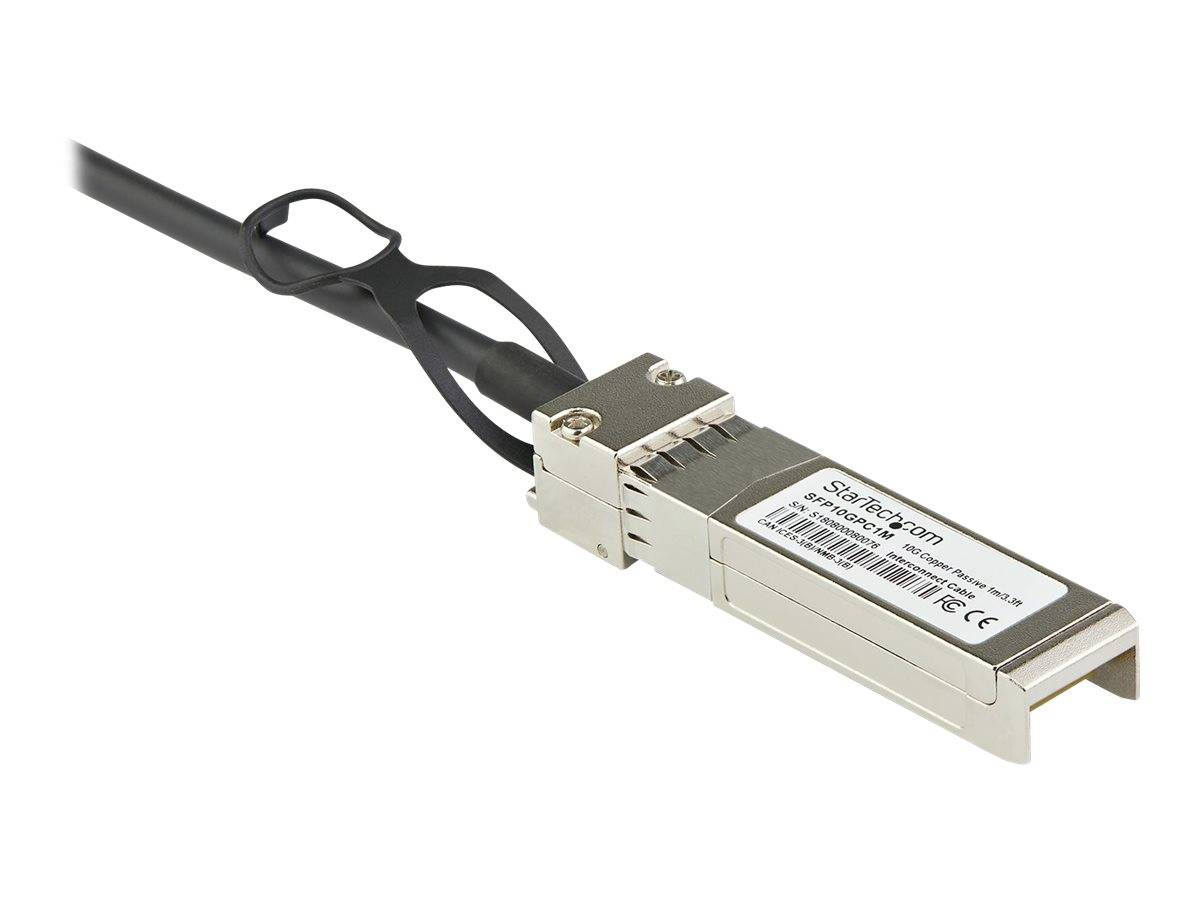 StarTech.com DACSFP10G2M SFP+ Kabel (2m, 10 GbE, Dell EMC DAC-SFP-10G-2M kompatibles SFP+ Kabel, Passives Kupfer DAC Kab
