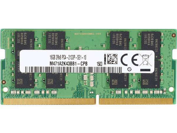 HP - DDR4 - Modul - 16 GB - DIMM 288-PIN - 2400 MHz / PC4-19200