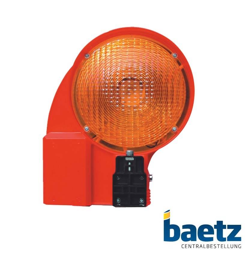 TopLED Sicherheitsbakenleuchte, BASt-geprüft, ein- u. zweiseitig gelb.