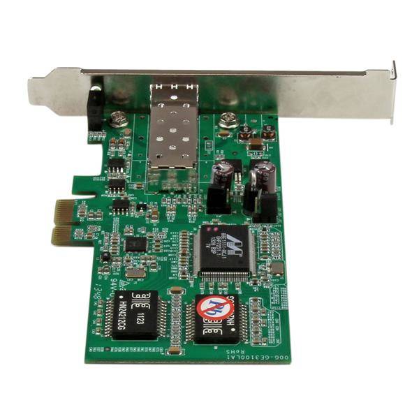 StarTech.com PCI Express Ethernet Gigabit LWL Netzwerkkarte mit offenem SFP