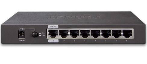 PLANET GSD-1002M - Switch - managed - 8 x 10/100/1000 + 2 x Fast Ethernet/Gigabit SFP