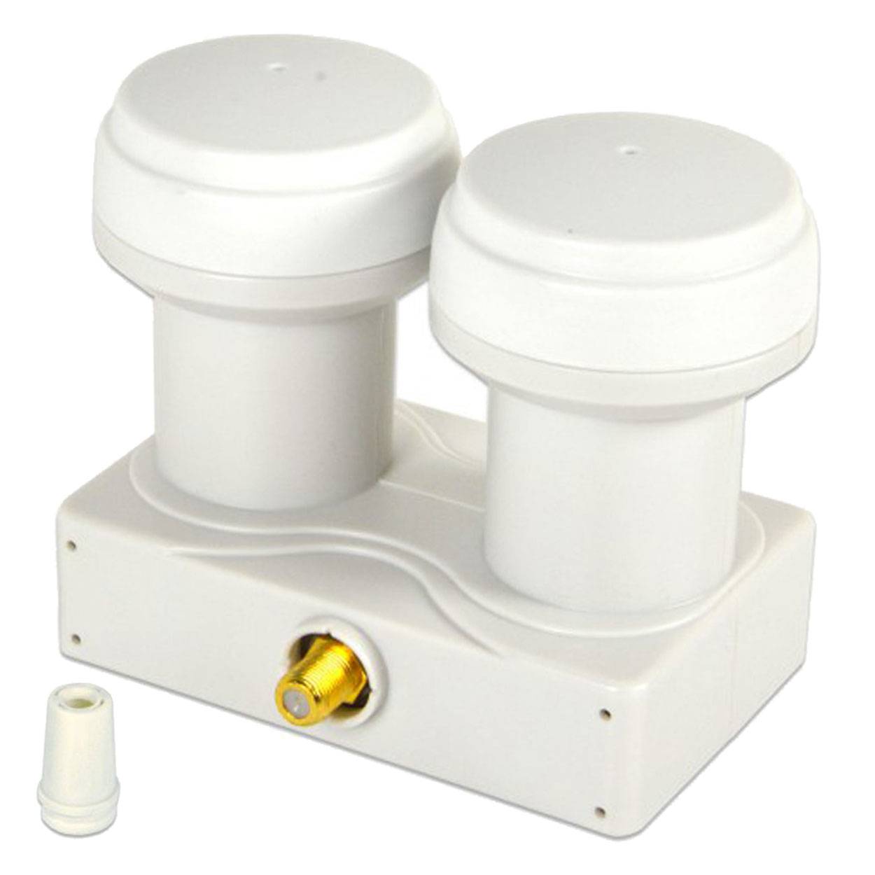 Premium X Monoblock Single LNB - für 1 Teilnehmer - 4K Full HD - mit Wetterschutz für Satellitenschüssel Astra 19,2° Hotbird 13° Digital TV Ferns