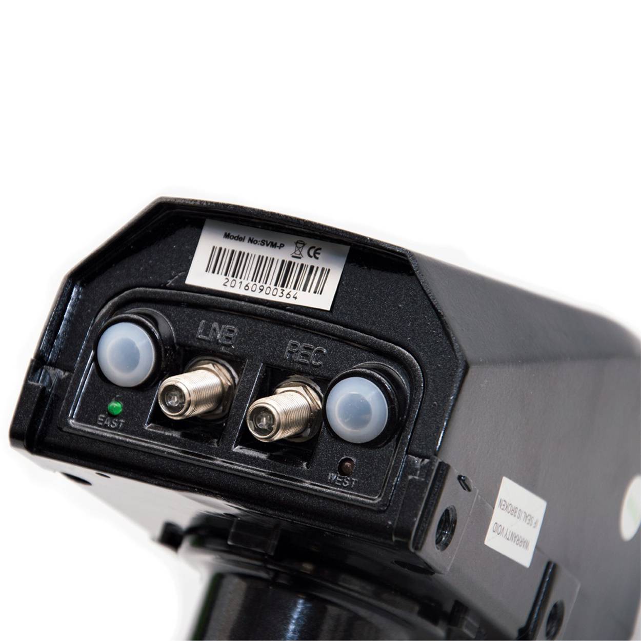 SkyRevolt SAT DiSEqC Motor Satellitenantennen Motor SVM-P 1.3 Positionierer für SAT-Antennen bis zu 1,20m