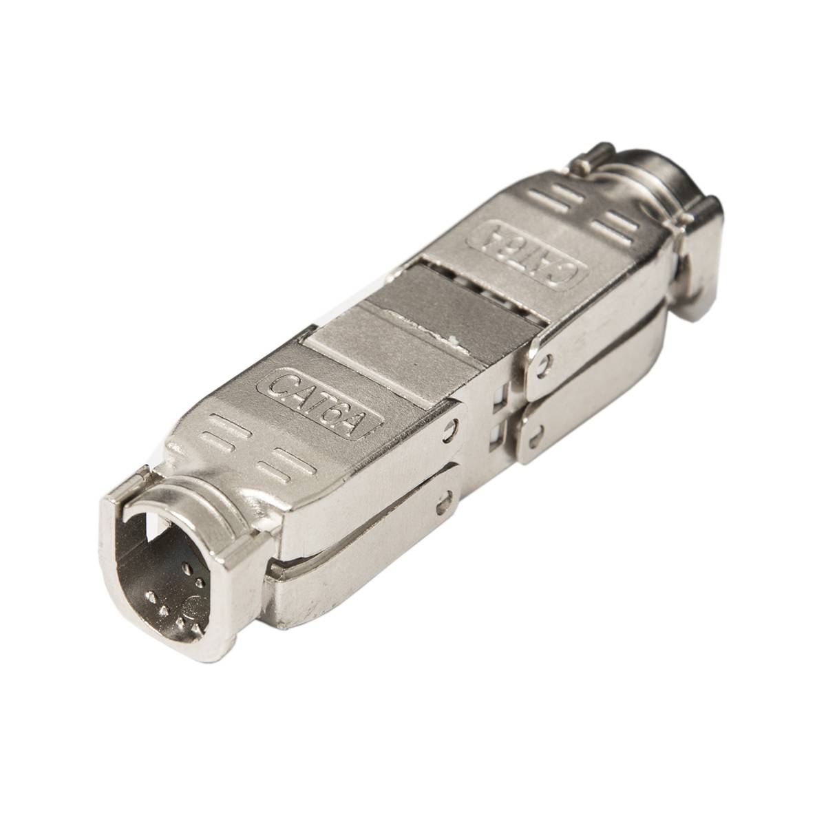 PremiumX Verlängerung LAN Kabel für CAT6A RJ45 Verbindungsstecker Ethernet Verbinder Kupplung Netzwerkstecker Adapter