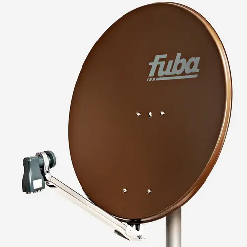 Fuba DAL 808 B Sat Anlage Antenne Schüssel Spiegel Octo LNB DEK 817 8 Teilnehmer Alu Sat-Schüssel/Sat-Spiegel Braun<br>+ Fuba DEK 817 Octo LNB für Fuba DAL 808 B Sat Anlage Antenne Schüssel Spiegel Octo LNB DEK 817 8 Teilnehmer Alu Sat-Schüssel/Sat-Spiegel Braun<br>+ Fuba DEK 817 Octo LNB für