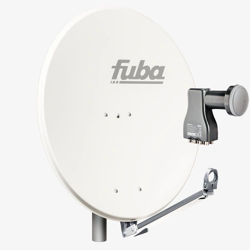 Fuba DAL 808 W Sat Anlage Antenne Schüssel Spiegel Octo LNB DEK 817 8 Teilnehmer Alu Sat-Schüssel/Sat-Spiegel Weiß<br>+ Fuba DEK 817 Octo LNB für Fuba DAL 808 W Sat Anlage Antenne Schüssel Spiegel Octo LNB DEK 817 8 Teilnehmer Alu Sat-Schüssel/Sat-Spiegel Weiß<br>+ Fuba DEK 817 Octo LNB für